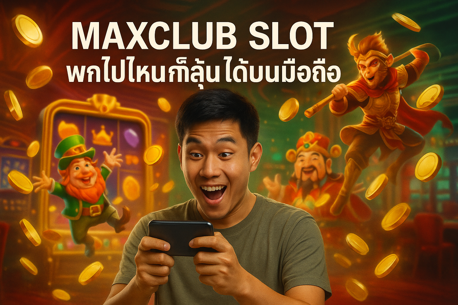 MAXCLUB SLOT พกไปไหนก็ลุ้นได้บนมือถือ