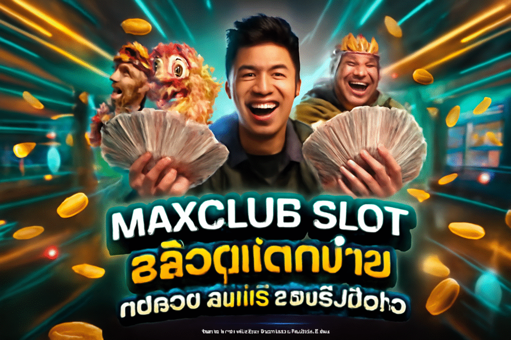 MAXCLUB SLOT สล็อตแตกง่าย ทดลองเล่นฟรี รองรับมือถือ