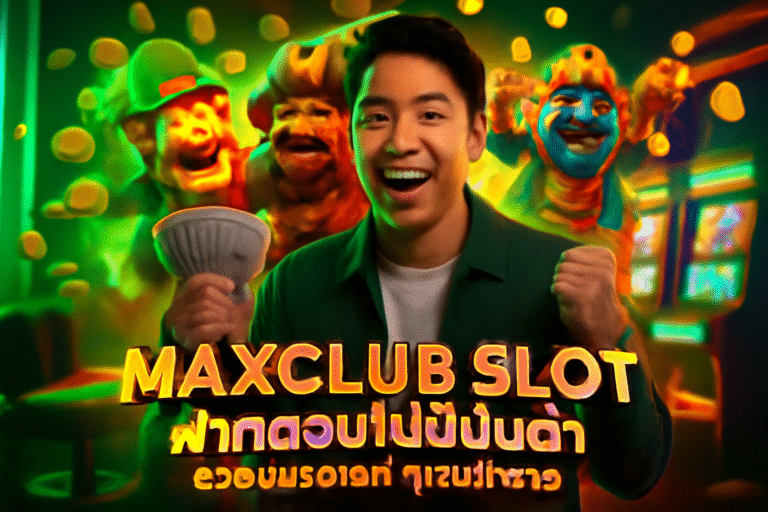 MAXCLUB SLOT ฝากถอนไม่มีขั้นต่ำ รองรับวอเลท ทุกธนาคาร