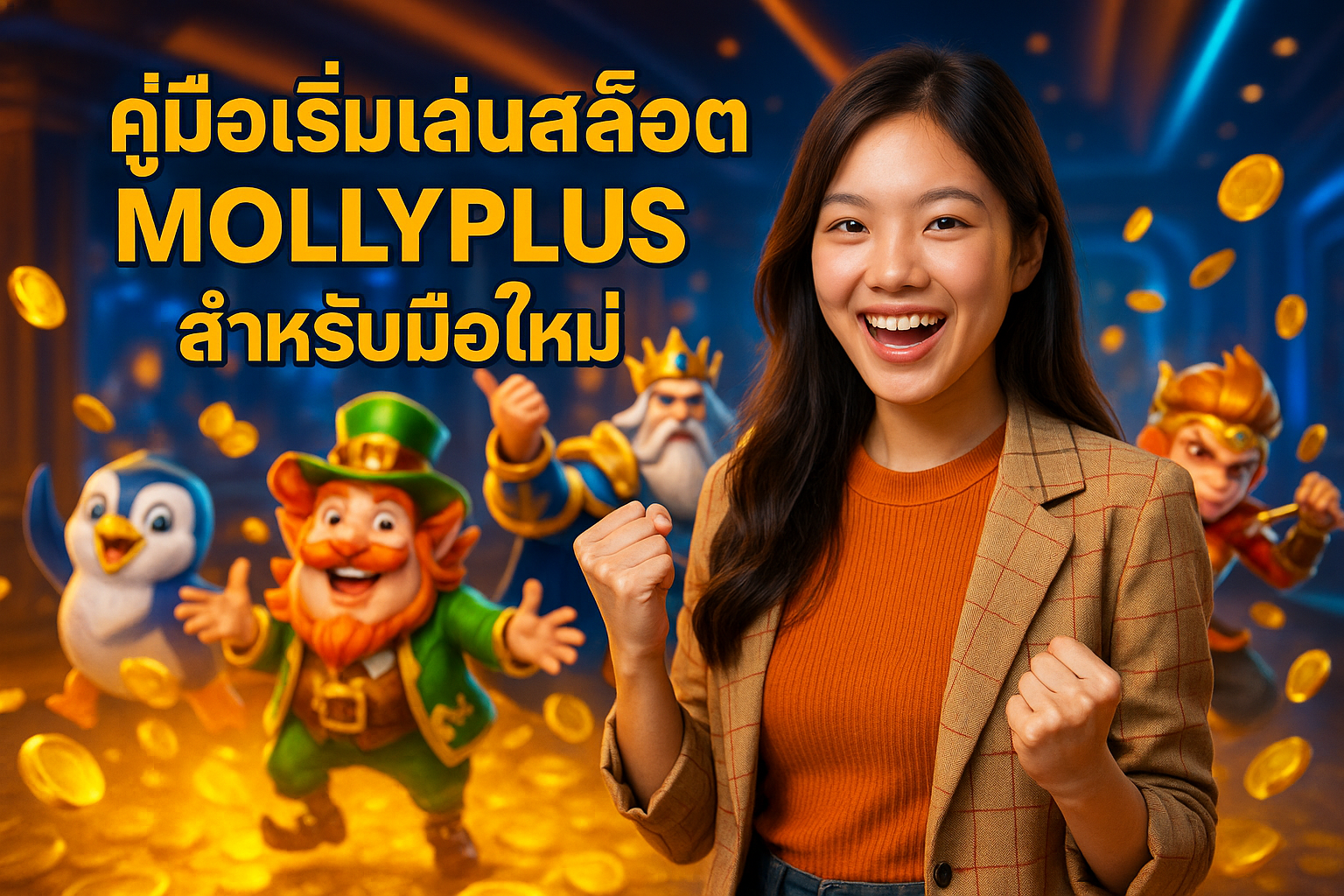 คู่มือเริ่มเล่นสล็อต MOLLYPLUS สำหรับมือใหม่